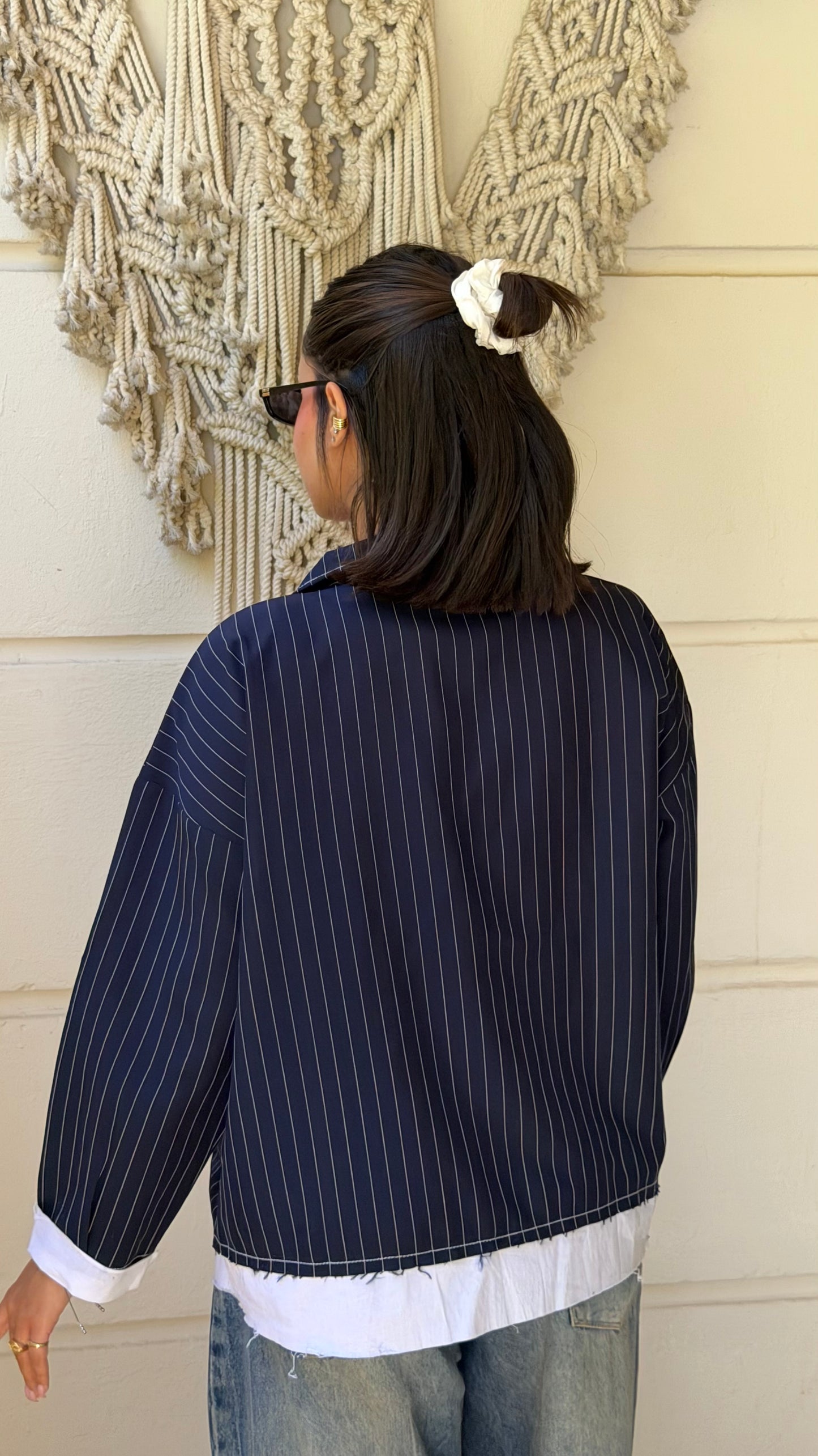 Pinstripe shirt