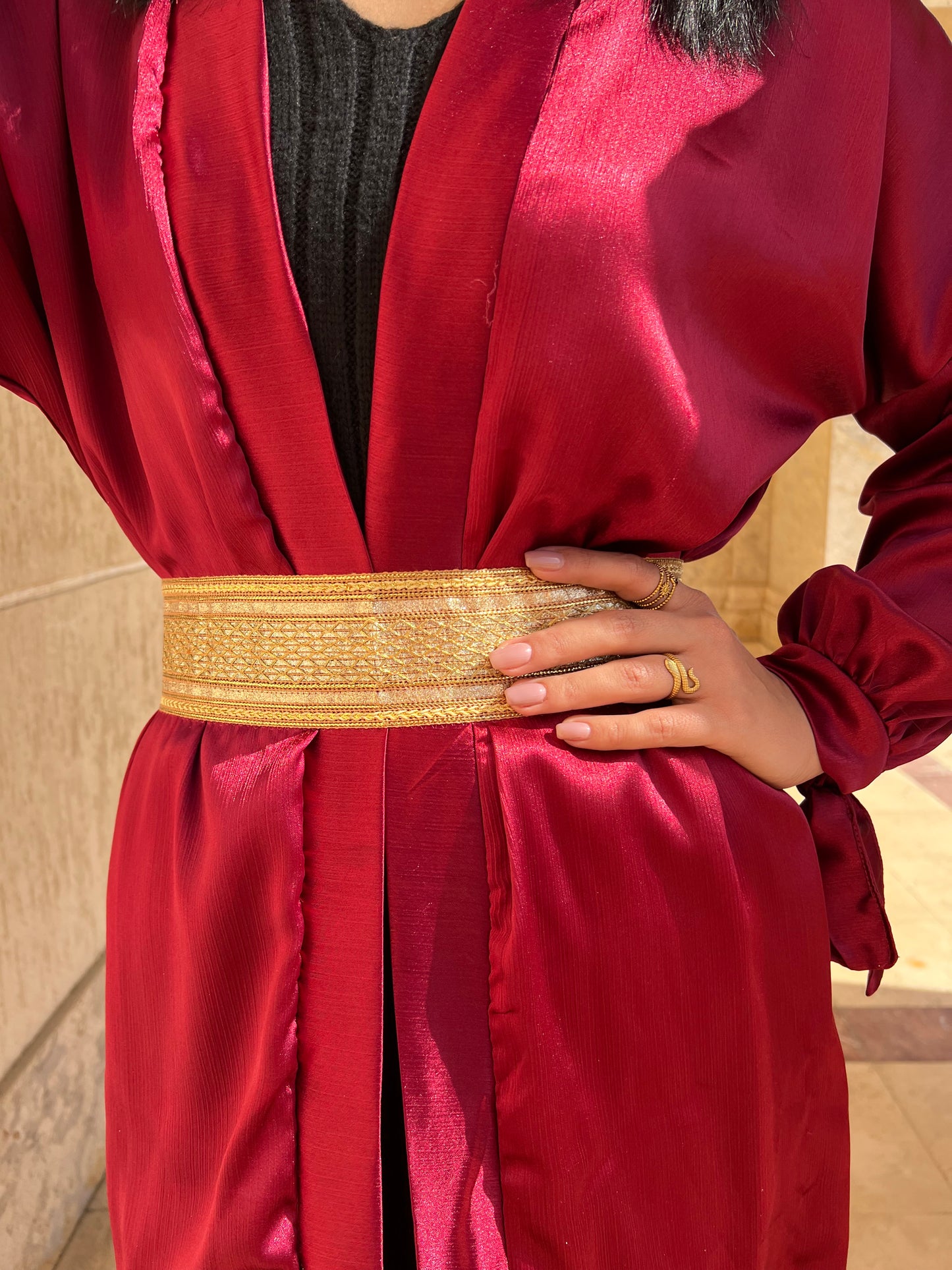 The silk kimono