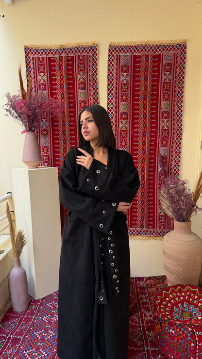 Layali kaftan_black