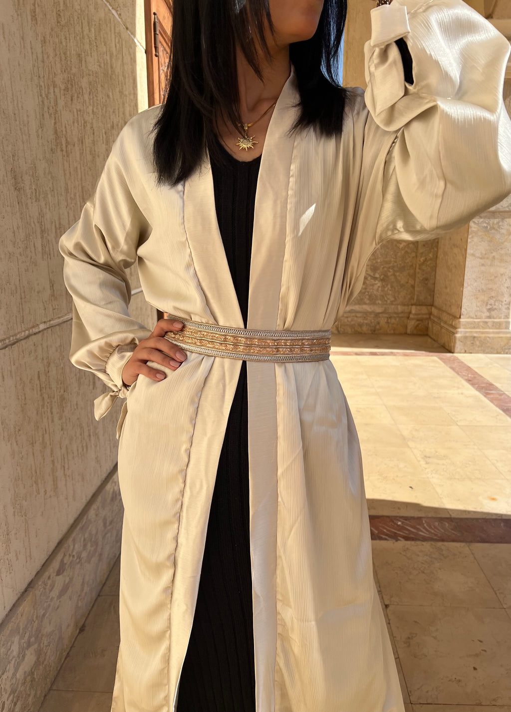 The silk kimono