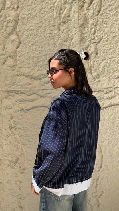 Pinstripe shirt