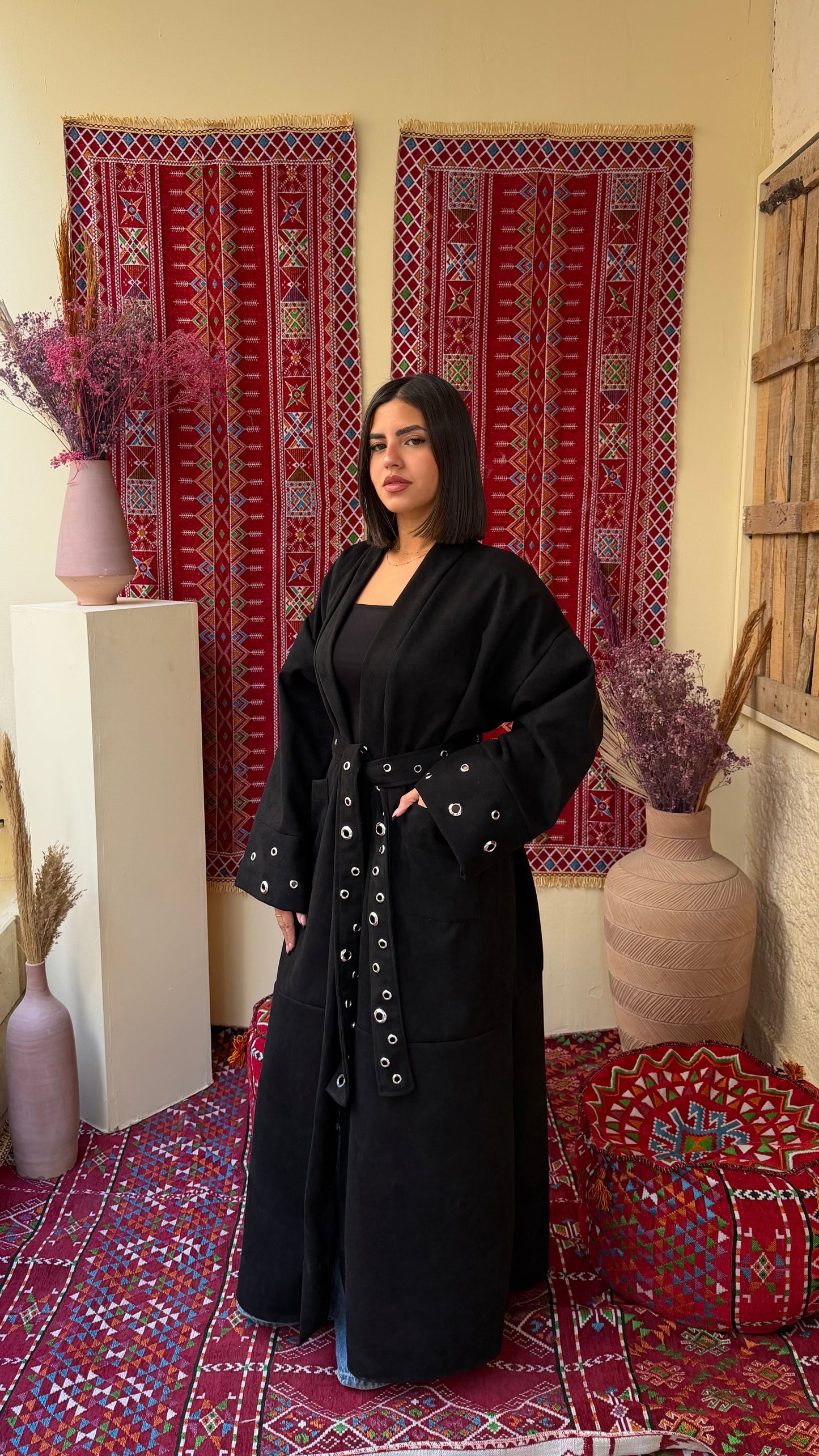 Layali kaftan_black