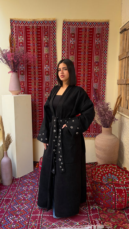 Layali kaftan_black