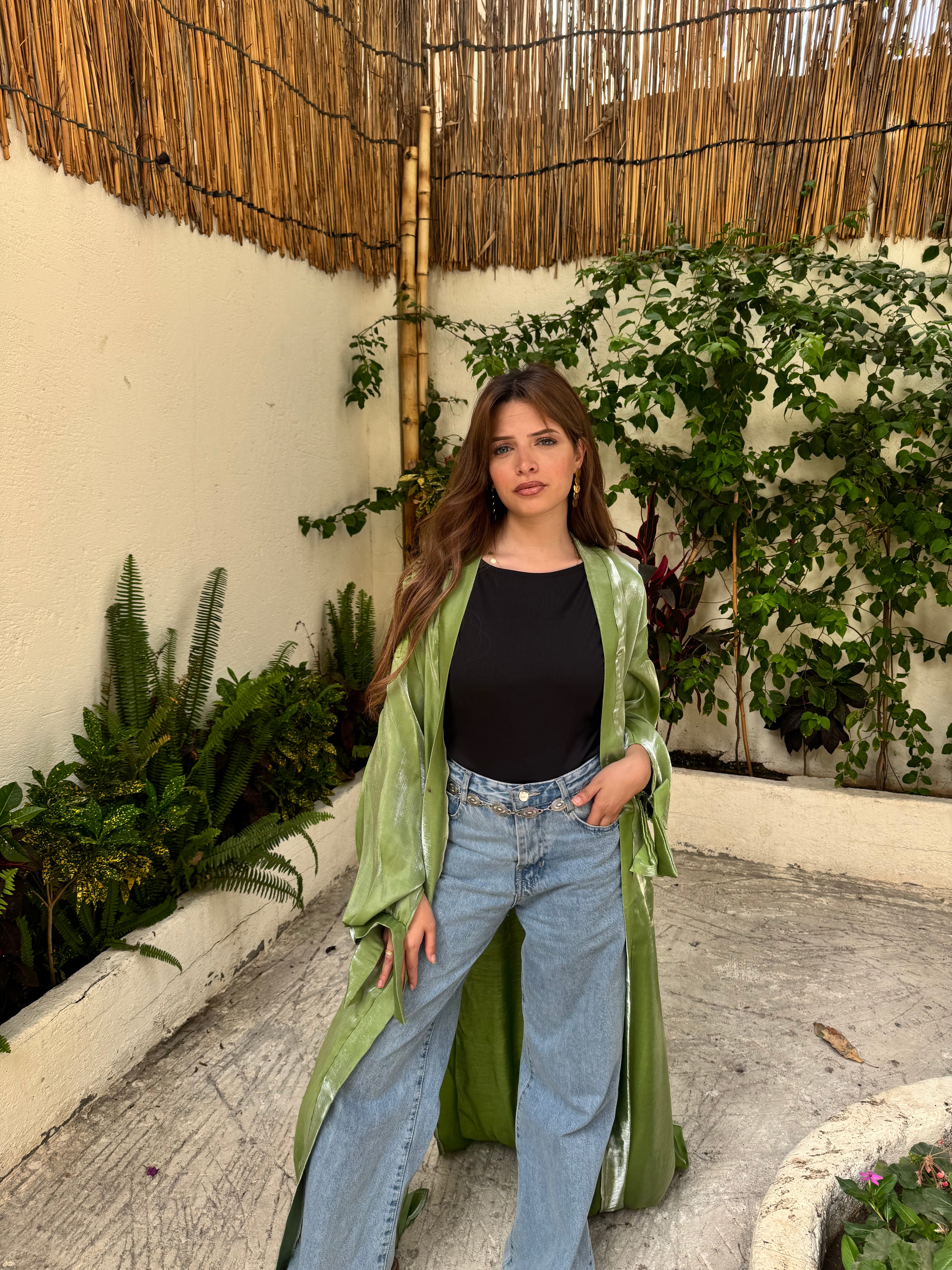 Silk kimono