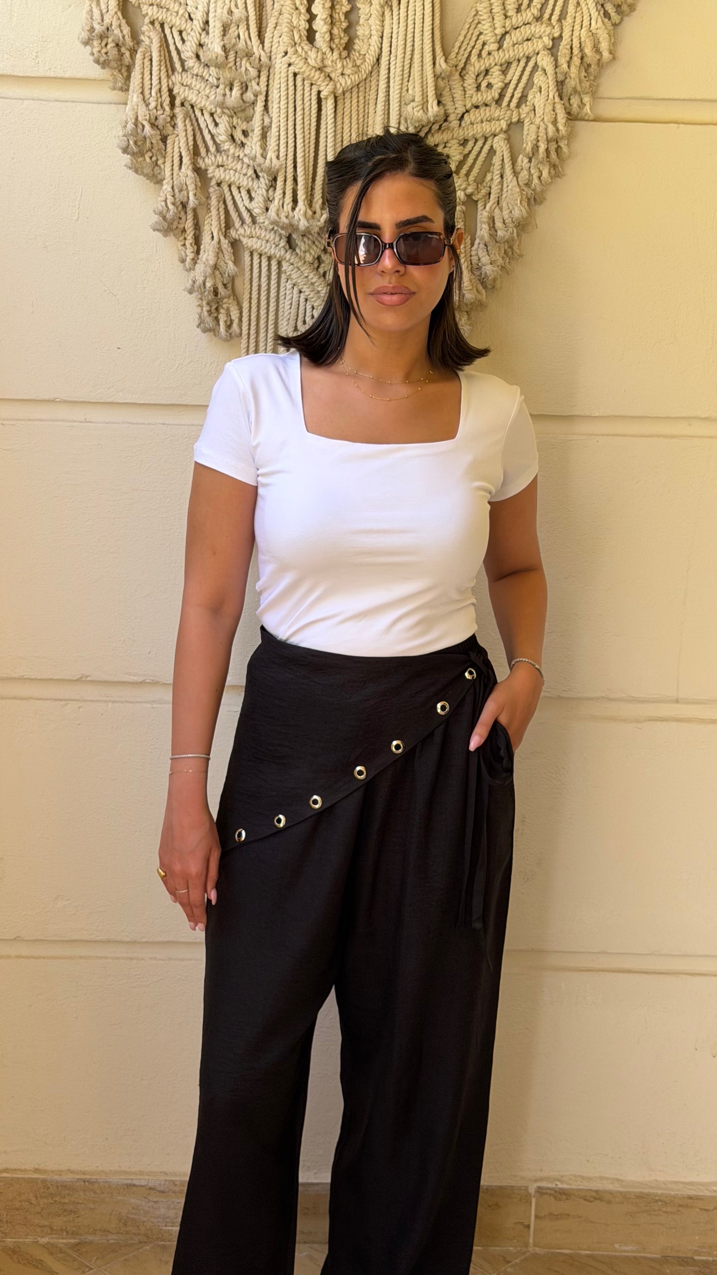 Lace pants
