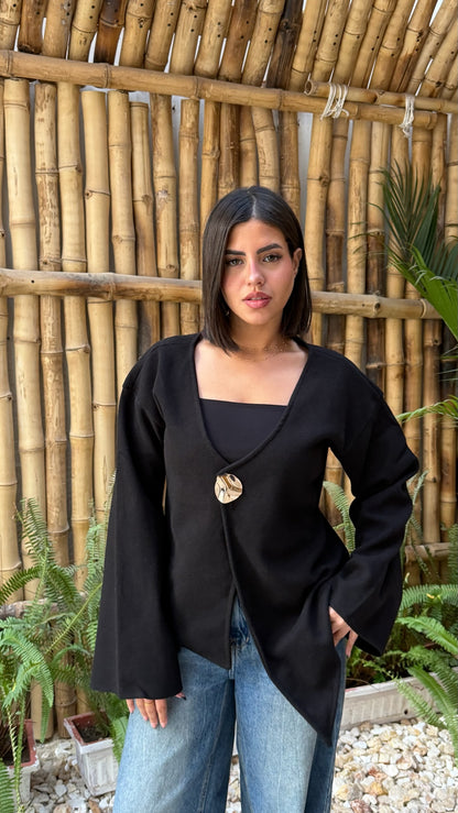 Curve jacket - Black