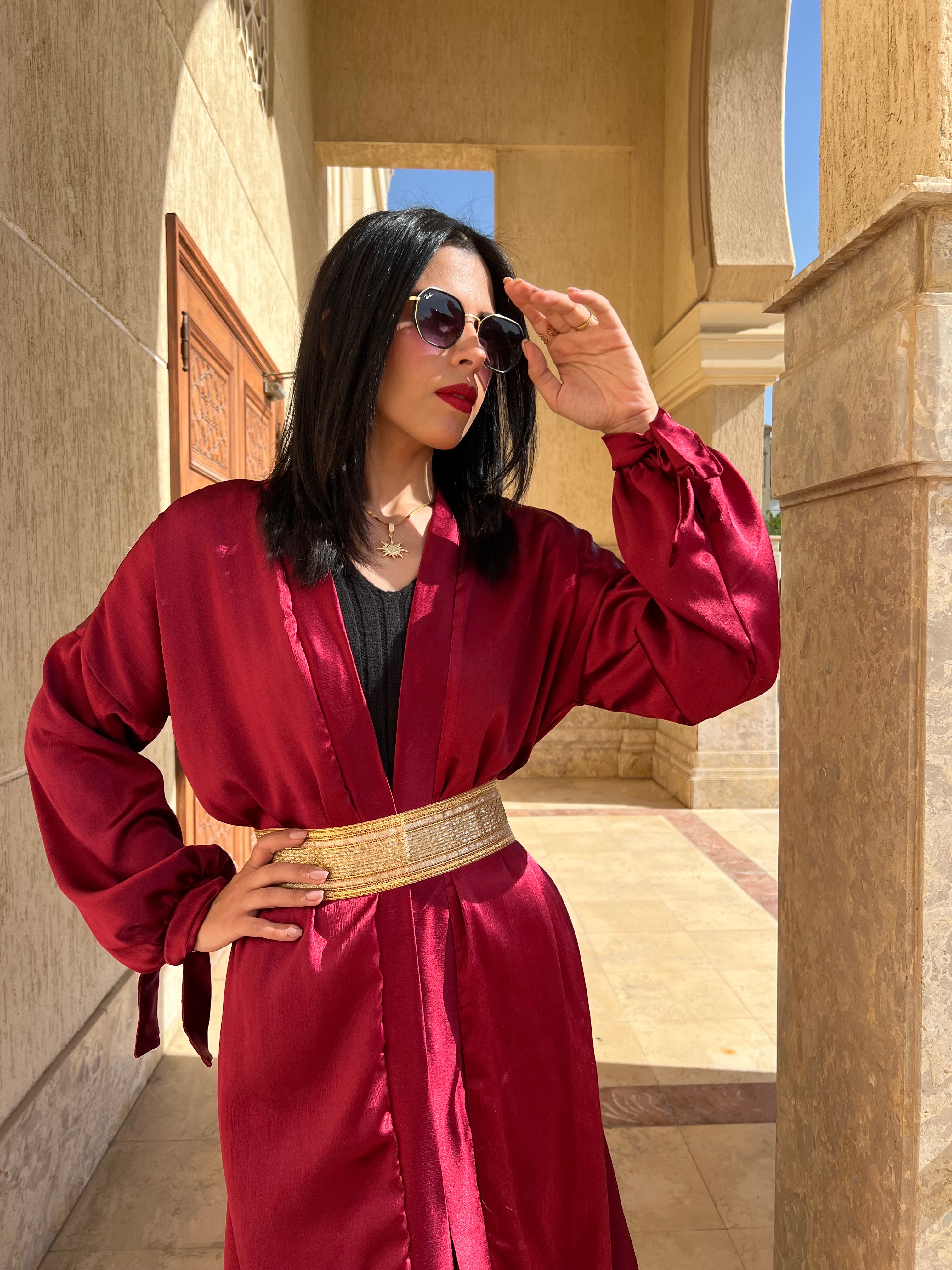 The silk kimono